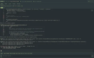 Screenshot of devbox — Claude Code command center